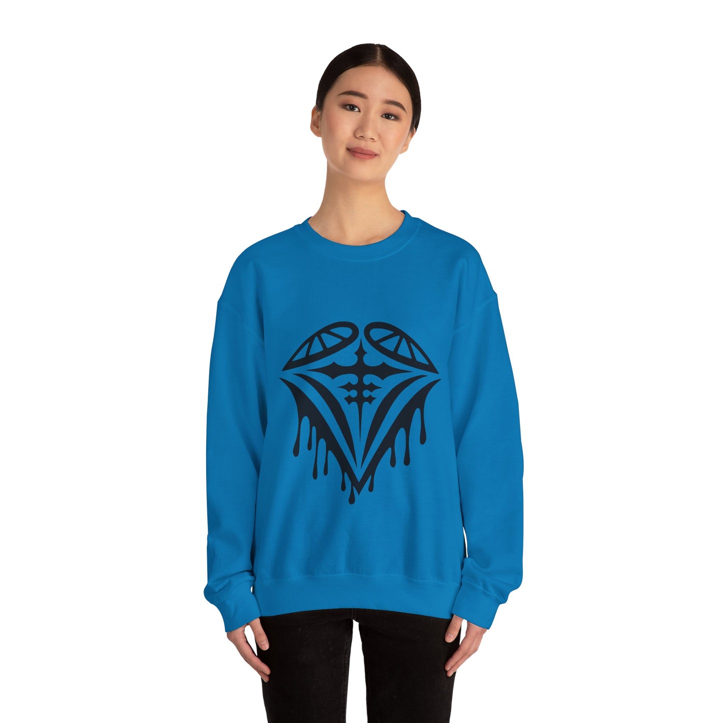 Unisex Heavy Blend™ Crewneck Sweatshirt - Artistically Bold Design for Creative Souls